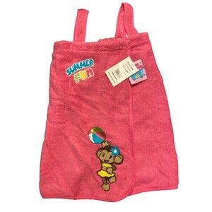 Girls' Swimsuits Cover Pink Baby,Toddler Size 5/6 Kids' Girls Beach Clothing